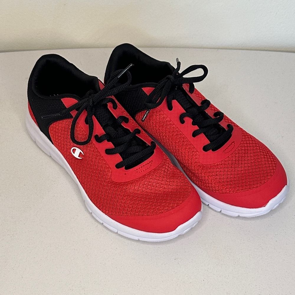 Champion Red and Black Athletic Shoes